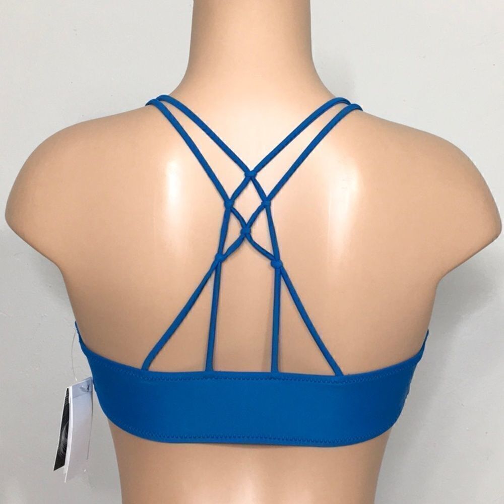 New. Volcom blue bikini top. Large - Picture 4 of 9